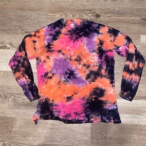 PINK tye dye long sleeve